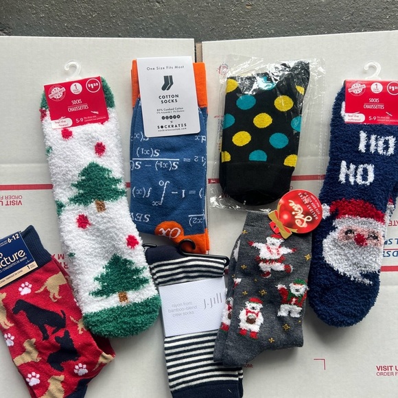 J. Jill Green and Blue Hosiery Collection - Picture 2 of 4